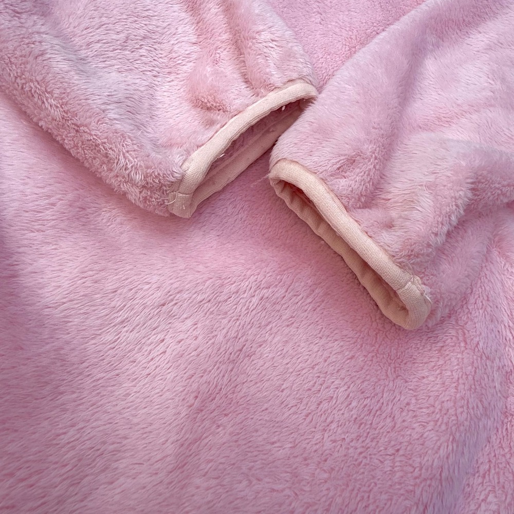 The North Face Womens Osito Full Zip High Pile Fleece Jacket Pink Large L - Picture 8 of 8